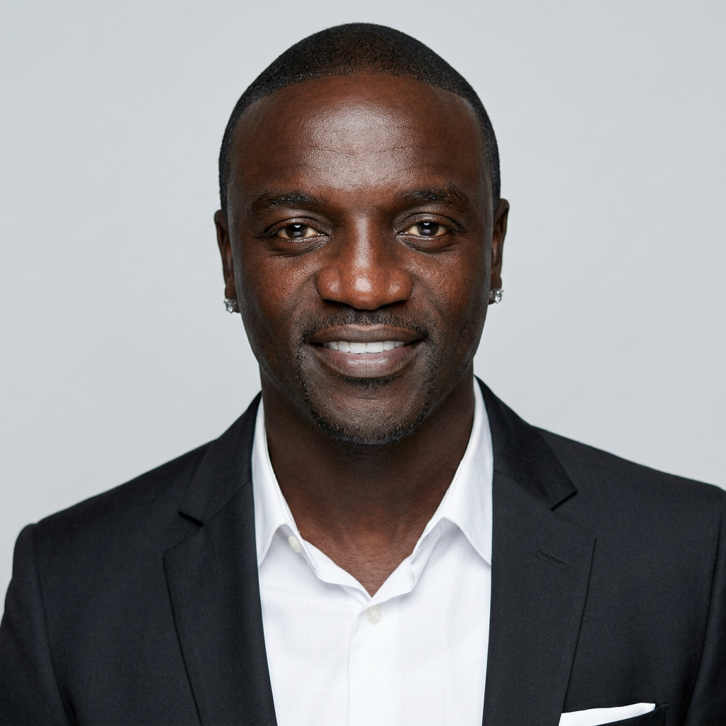 Portrait of Akon